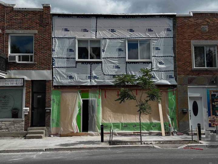 Réfection de façade Montréal