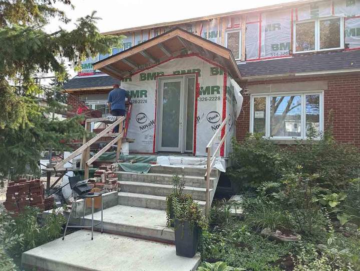 Pose maçonnerie neuve résidentielle Montréal