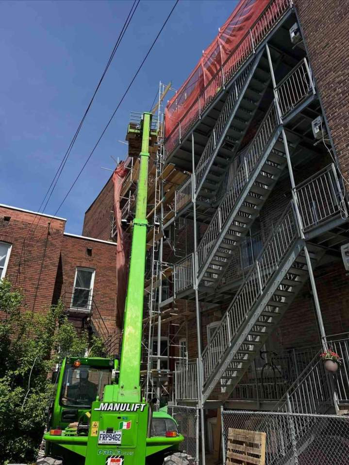 Remise à neuf de façade Montréal